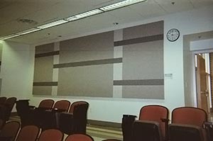 Wall Panel in auditorium